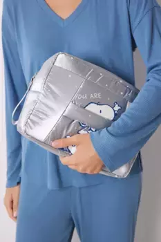 SNOOPY косметичка women'secret, серый