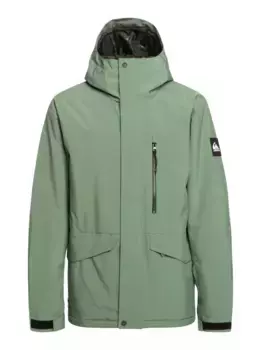 Сноубордическая куртка Quiksilver "Mission Solid", цвет Laurel Wreath