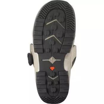 Сноубордические ботинки Vista Dual Boa — 2024 женские Salomon, цвет Vintage Khaki/Black/Tender Yellow