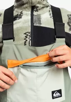 Сноубордические штаны MASH UP Quiksilver, зеленый