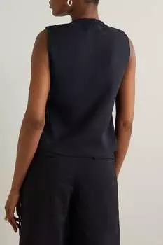 SNOW PEAK Вязаная майка, черный