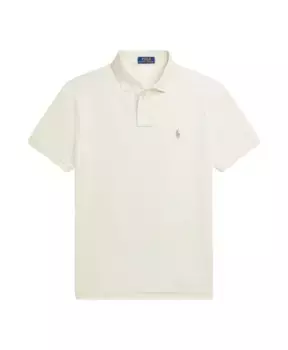 Снять сетчатую рубашку поло Ralph Lauren, белый