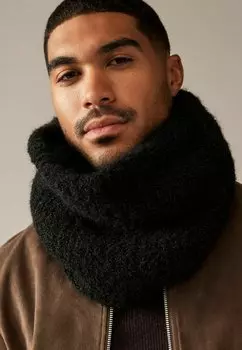 Снуд TEXTURED REGULAR FIT Next, черный