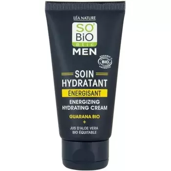 SO'Bio Etic Органический увлажняющий уход для мужчин с алоэ вера и гуараной 50 мл So'bio tic