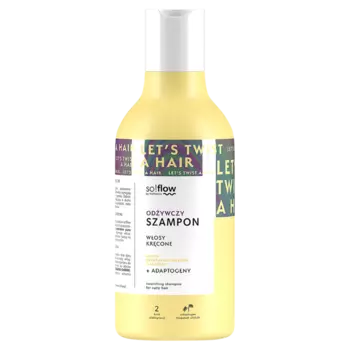 so!flow шампунь для кудрявых волос, 400 мл
