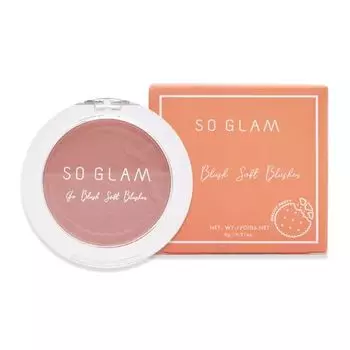 So Glam Go Blush Мягкие румяна 6г. 06 Ванильное песочное печенье, Vanilla Shortbread