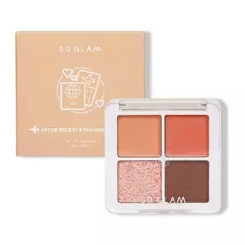 So Glam Палетка теней для век Petite Pocket 8г. 01 Биг Бен, Big Ben