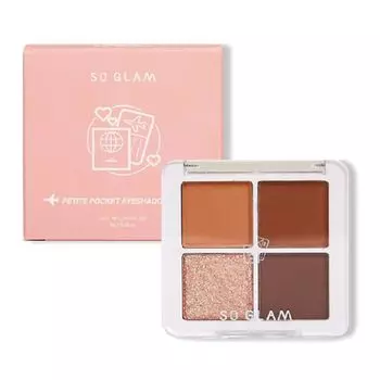 So Glam Палетка теней для век Petite Pocket 8г. 03 Токио Мидтаун, Tokyo Midtown