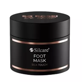 So Rose! So Gold! Увлажняющая маска для ног Silk Touch 150 мл Silcare