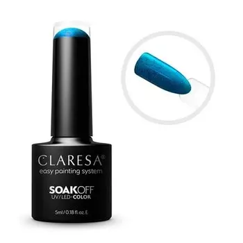 Soakoff УФ/светодиодный гель синий 709 5 мл, Claresa