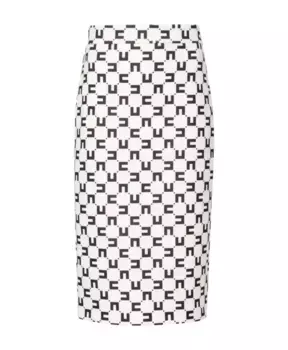 Собираюсь Юбка Elisabetta Franchi, белый