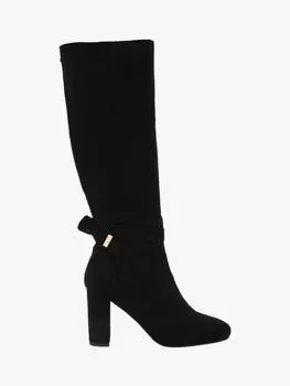 Соблазнительные сапоги до колен microsuede Carvela, черный