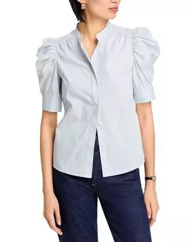 Собранная рубашка FRAME, синий