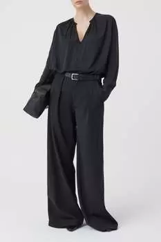 СОБРАННЫЙ ТОП CLOSED, черный