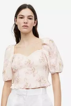 Собранный топ H&M