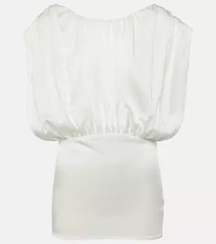 Собранный верх Jil Sander, бежевый