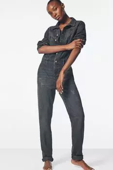 Собственный джинсовый комбинезон Next, серый