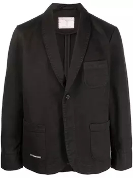 Socit Anonyme джинсовый блейзер Giacca Smok, коричневый