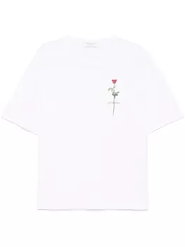 Socit Anonyme футболка с принтом, белый