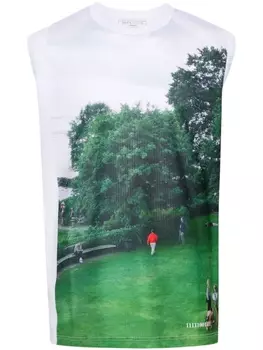 Socit Anonyme комплект из двух топов с графичным принтом, белый