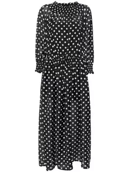 Socit Anonyme платье макси Princess, черный
