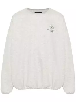 Socit Anonyme толстовка Sunny с вышитым логотипом, серый