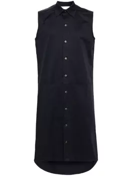 Socit Anonyme твиловая рубашка K без рукавов, синий