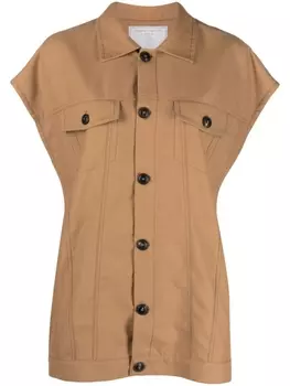 Socit Anonyme жилет с нагрудным карманом, нейтральный цвет