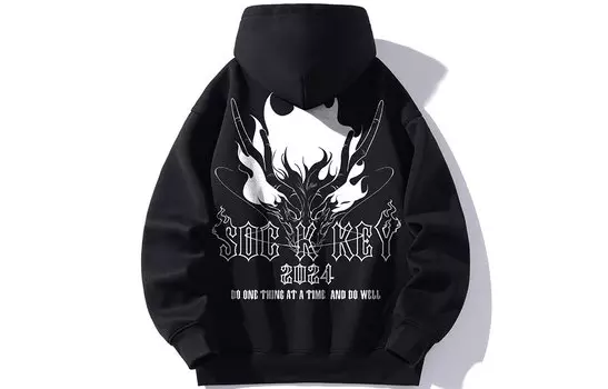 SOCKKEY Толстовка унисекс, Белый