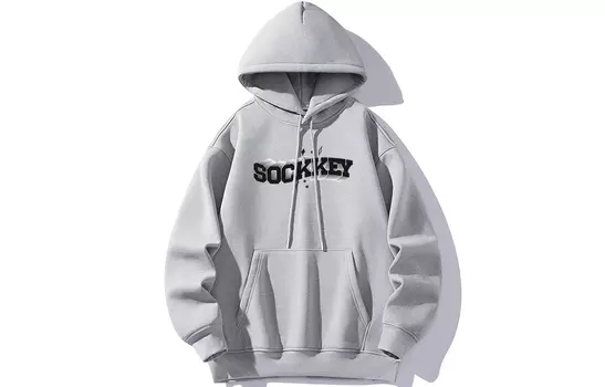 SOCKKEY Толстовка унисекс, Бордовый [на флисовой подкладке]