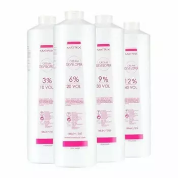 Socolor Cream Developer Крем-окислитель 3% 6% 9% 12% 1000мл 1л, Matrix