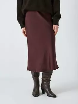 SOEUR Юбка миди из твила Fever, фиолетовый