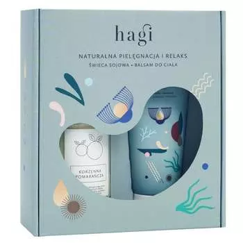 Соевые свечи и лосьон для тела, 200 мл Hagi