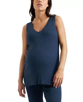 Софи Трикотажный топ для кормления Ripe Maternity, синий
