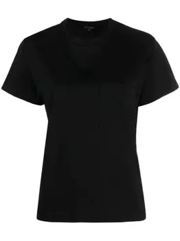 Sofie D'hoore футболка с накладным карманом, черный