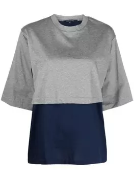 Sofie D'hoore футболка в двух тонах, серый