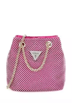 СОФИЯ СТРАСС Mini Guess, Сумочка фуксия