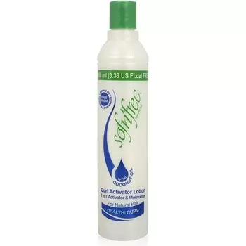 Sofn Увлажняющий крем и активатор вьющихся волос для натуральных волос с кокосом 11,83 жидких унций / 350 мл Sof N' Free