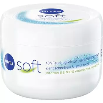 Soft Creme Освежающий увлажняющий крем NIVEA, 375 ml