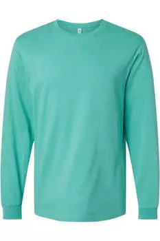 SoftShirts Классическая футболка с длинным рукавом, цвет seafoam