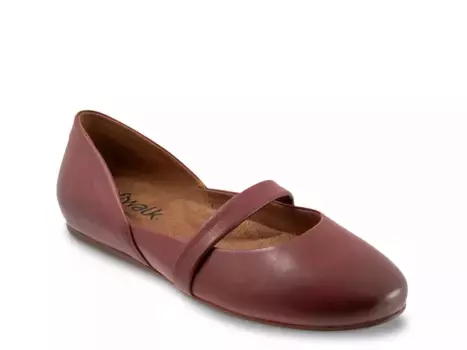 Softwalk Samara Flat, бордовый