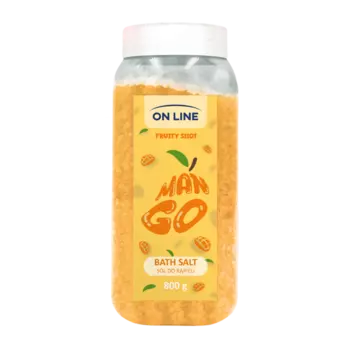 Соль для ванн «Манго», 800 г On Line Fruity shot