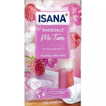 Соль для ванн Me-Time ISANA, 80 g
