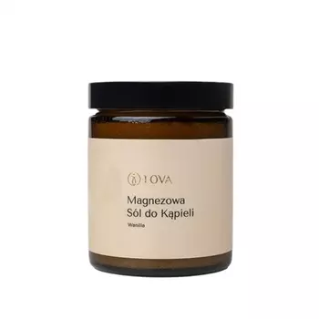 Соль для ванн с магнием, ваниль 180 г Lova