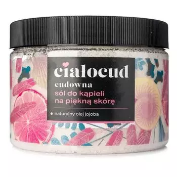 Соль для ванн с маслом жожоба для красивой кожи Ciaocud, 500 гр