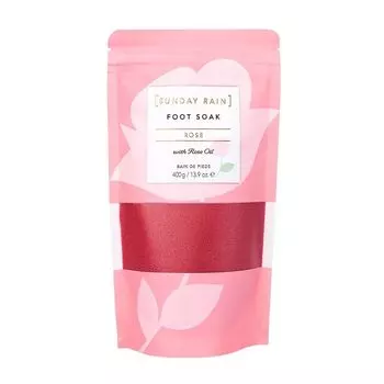 Соль для ванн с розой для ног Sunday Rain, 400 гр