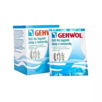 Соль для ванночек для ног Gehwol Zioowa z Lawend, 10 шт