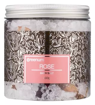 Соль для ванны Greenum Rose