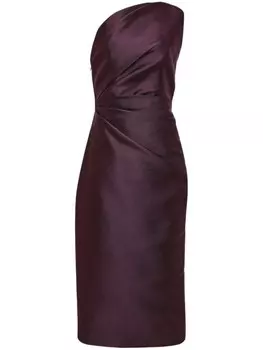 Solace London асимметричное платье, фиолетовый