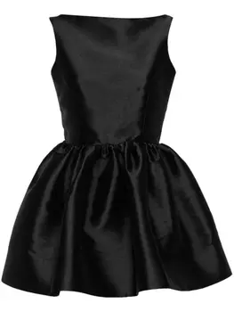 Solace London атласный топ Simona, черный